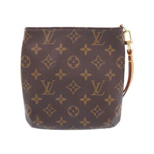 Louis Vuitton Brown Monogram Leather Partition Bag Shoulder